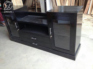 Bufet TV Minimalis Modern Jati Jepara