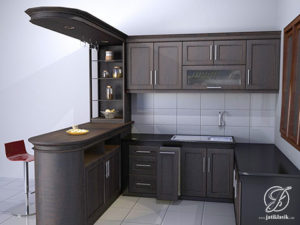 Kitchen Mewah Jati Minimalis Modern