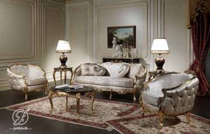 Kursi Sofa Tamu Jati Ukir Venezia Mewah
