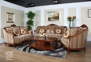 Kursi Sofa Tamu Klasik Jati Ukir Moscow