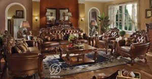 Kursi Sofa Tamu Klasik Jati Ukir Orlando