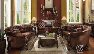 Kursi Sofa Tamu Klasik Jati Ukir Waldorf