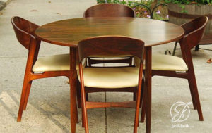 Set Kursi Makan Cafe Jati Minimalis Modern