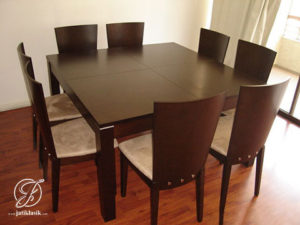 Set Kursi Makan Jati Minimalis Dalia