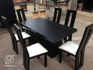 Set Kursi Makan Minimalis Jati Modern