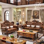 Sofa Tamu Ukir Mewah Jati Jepara Alexandra