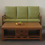 Kursi Tamu Minimalis Busa Bantalan Jati Klasik