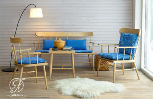 Kursi Tamu Minimalis Tifani Retro Vintage