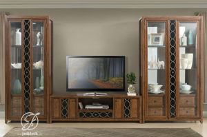 Set Bufet TV Modern Minimalis Jati Antonio