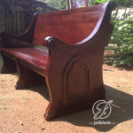 Bangku Gereja Klasik Jati Mewah