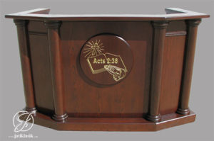 Mimbar Gereja Jati Mewah Minimalis Modern