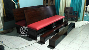 Set Bangku Gereja Minimalis Modern