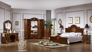 Kamar Set Jati Ukir Tifani Klasik
