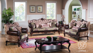 Kursi Sofa Tamu Klasik Jati Ukir Vicenza