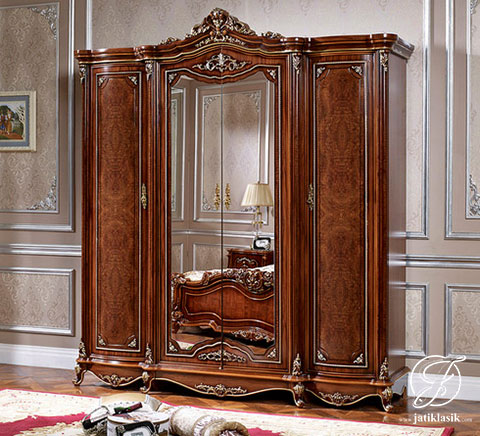Kamar Set Klasik Jati Ukir Gracia