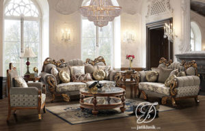 Kursi Sofa Tamu Jati Royal King Klasik