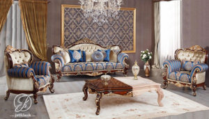 Kursi Sofa Tamu Jati Ukir Rudra Klasik