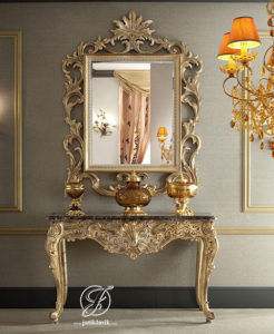 Set Meja Konsul Jati Queen Klasik