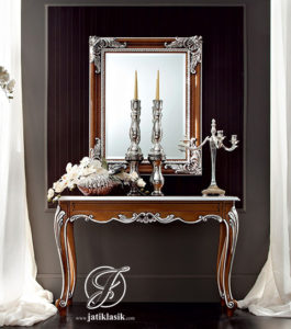 Set Meja Konsul Modern Jati Baroque
