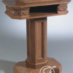 Mimbar Gereja Jati Ukir Jepara