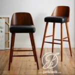 Kursi Bar Kayu Jati Minimalis Retro