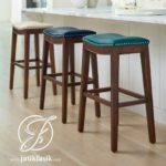 Kursi Bar Minimalis Sederhana Kayu Jati