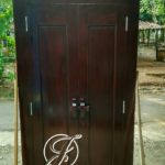 Pintu Gebyok Ukir Simple Kayu Jati Terbaru