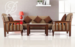Kursi Tamu Jati Sederhana Minimalis Modern