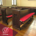 Bangku Gereja Panjang Minimalis Kayu Jati