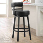 Kursi Bar Putar 360 Derajat Jok Kain Kulit Oscar