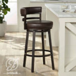 Kursi Bar Putar 360 Derajat Jok Kain Kulit Oscar