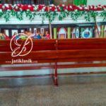 Bangku Kursi Gereja Minimalis Kayu Jati Polos