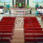Bangku Kursi Gereja Minimalis Kayu Jati Polos