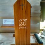Kursi Gereja Katolik Minimalis Sederhana Kayu Jati