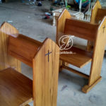 Kursi Gereja Katolik Minimalis Sederhana Kayu Jati