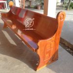 Kursi Gereja Kayu Jati Minimalis Terbaru