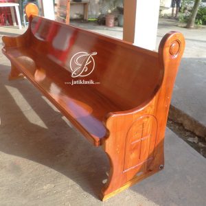 Kursi Gereja Kayu Jati Minimalis Terbaru
