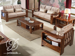 Kursi Tamu Jati Minimalis Ukir Simpel Terbaru