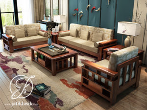 Kursi Tamu Kantor Minimalis Kayu Jati Terbaru