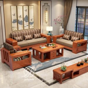 Kursi Tamu Busa Jati Minimalis Jepara