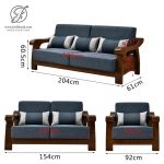 Kursi Tamu Sofa Fabric Minimalis Modern