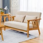 Kursi Tamu Apartemen Minimalis Jati Solid