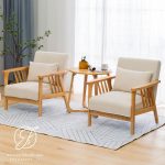 Kursi Tamu Apartemen Minimalis Jati Solid