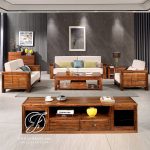 Kursi Tamu Box Sofa Jati Minimalis Modern