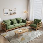 Kursi Tamu Cantik Kayu Jati Minimalis Modern