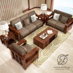 Kursi Tamu Classic Minimalis Jok Fabric