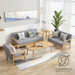 Kursi Tamu Hotel Minimalis Jati Solid