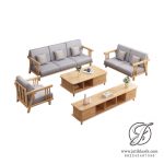 Kursi Tamu Jati Elegan Minimalis Modern