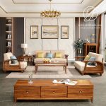 Kursi Tamu Jati Jepang Minimalis Modern