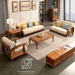 Kursi Tamu Jati Jepang Minimalis Modern